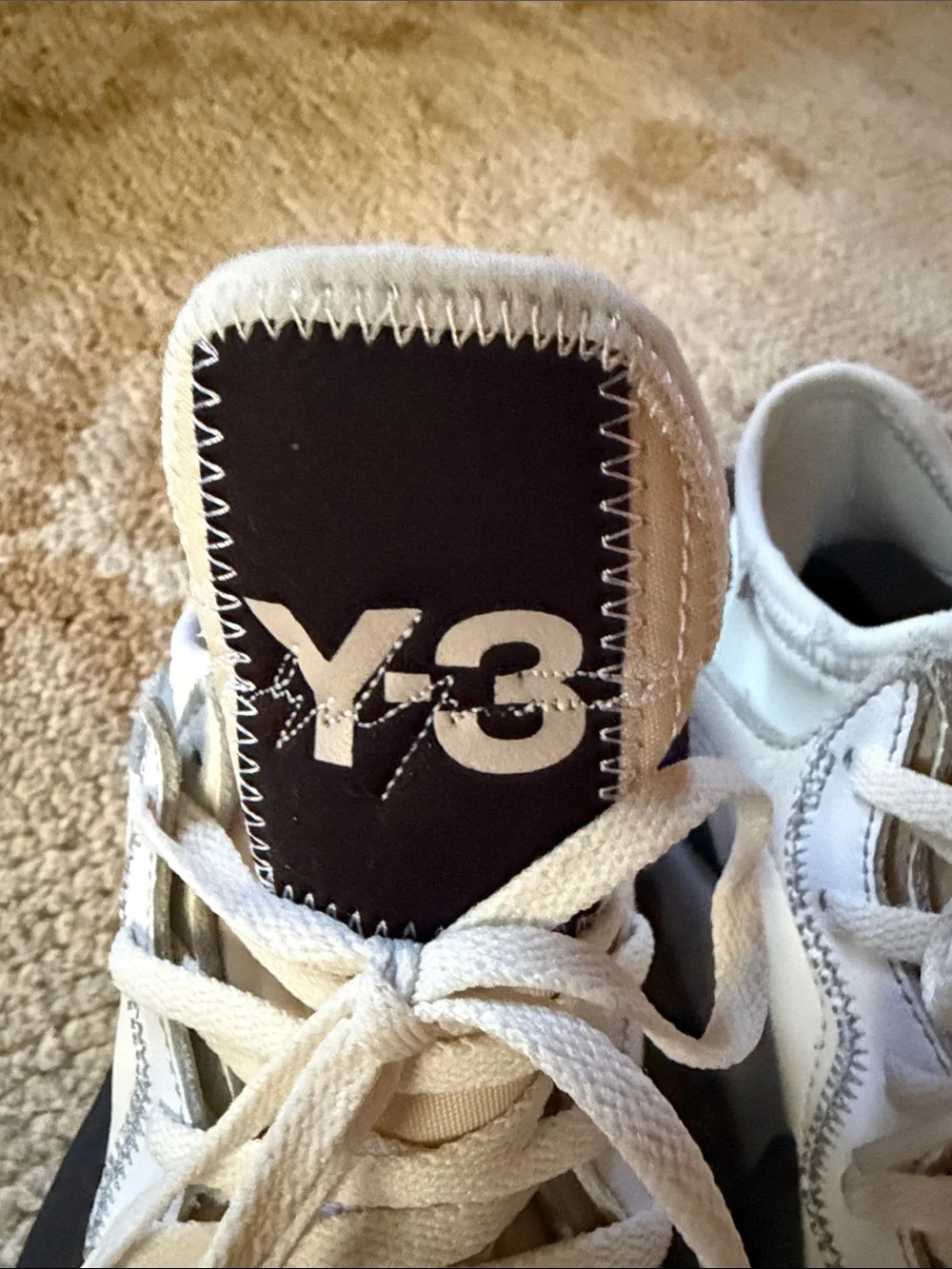 Adidas Y-3 Kaiwa White Black sneakers